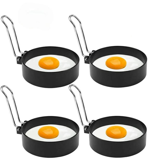 Stainless Steel Frying Pan Egg Poacher Pancake Baking Shaper Cooking Ring Mold